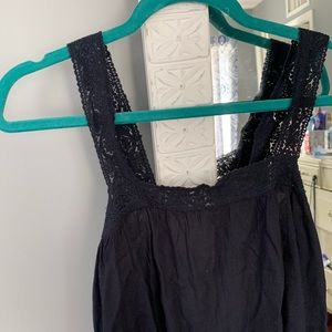Navy blue tank top
